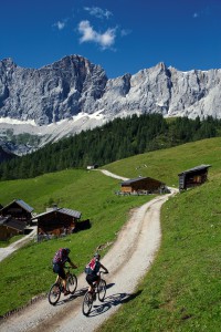 Mountainbiken in der Ramsau