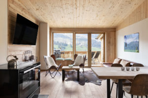 Appartement mit Bergblick